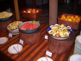 Kleiner Ausschnitt aus dem Buffet